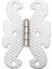 Hırdavat Kelebek Menteşe Metal 40 * 65MM Nikel (2 Adet) 1