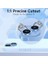 Trend iPhone 15 / iPhone 15 Plus Kamera Camı Lens Koruyucu Halka Set - Light Blue 3