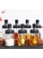 Baharatlık Seti, 6'lı, Kendinden Fırçalı ve Kaşıklı, Bal Kavanozu, Siyah Kapaklı Set, 300 ml Baharatlık Kavanoz Ballık Seti 1