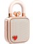 Love-Lock Bluetooth Hoparlör, Küçük Taşınabilir Müzik Kutusu, Kablosuz Stereo Eşleştirme, Retro Ses Kutusu, Sevimli Masaüstü Dekorasyonu, Kızlar Için, Pembe 1