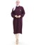 Keten Uzun Boylu Tunik 992005-06 Mürdüm 1