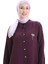 Keten Uzun Boylu Tunik 992005-06 Mürdüm 3