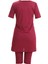 Kısa Kol Havuz Mayo 2501-03 Bordo 3