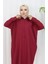 Reglan Kol Tunik 4066-13 Bordo 3