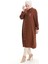 Keten Uzun Boylu Tunik 992005-02 Kahverengi 3