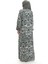 Viskon Kare Yaka Elbise 994585C-02 Haki 5