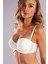Golshan Gala Balconette Foam Cup Bra, Ekru Konforlu ve Şık Sütyen, Strapless 2