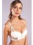 Golshan Gilda Big Size Plunge Bra, Ekru Konforlu ve Şık Sütyen 1