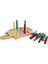 KM5655 Ahşap Kirpi Bultak -Kumtoys.glpzr 2