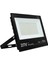 200 Watt - 220 Volt Beyaz 6500K IP66 120* Işık Açısı Siyah Slim Kasa LED Projektör (4172) 1