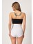 Beyaz Lazer Dantelli Slip Korse 3