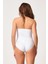 Beyaz Önden Agraflı Slip Korse 3