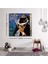 - Dekoratif Baskı Illüstrasyon Man With A Hat Kanvas Tablo 1