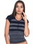 Lacivert Soft Seamless T Shirt 2