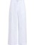 Yüksek Bel Normal Beyaz Kadın Pantolon J20J225340YAA 1
