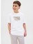 Baskılı Beyaz Erkek Çocuk T-Shirt 12278350 3