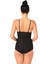 Siyah Lazer Kesim Göğsü Açık Slip Korse 1