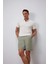 %100 Pamuk Regular Fit Gabardin Bermuda Şort C7684AX25SP 3