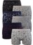 Erkek Likralı Boxer 6 Lı Desenli Karışık Renkler (Menbox 1052) 5