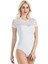 Yarım Kol Dantelli Kadın Body 338 1