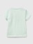 Benetton Kız Çocuk Baskılı Tshirt 1-6 Yaş Mint 3