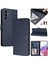 Samsung Galaxy A15 5g/4g Flip Book Deri Cüzdan Çapraz Askılı Bileklik Bileklik Rfıd Engelleme Kılıfı (Yurt Dışından) 1