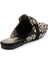 Siyah Leopar Kadın Terlik K04327012482 3