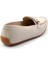 Krem Leather Kadın Loafer Ayakkabı K01087230403 3
