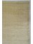 Nüans Bej Renk Ipek Görünümlü Viskoz Modern Çizgili El Dokuma Halı 80X150 cm (1.2 M²) 4