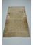 Nüans Çok Renkli Ebruli Parlak Tuşeli El Dokuma Halı 80X150 cm (1.2 M²) 2