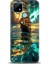 Realme C21 Kılıf Hd Baskılı Kılıf + Seramik Tam Kaplayan Ekran Koruyucu 237 1