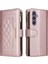 Samsung Galaxy S24 Fe Kayış Kart Yuvaları Için Flip Case Darbeye Cüzdan (Yurt Dışından) 1