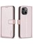 IPhone 14 Için Flip Case Deri Kılıf Cüzdan Iş Çoklu Kart Yuvası (Yurt Dışından) 1