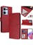 Oppo Reno 13 5g Flip Book Deri Cüzdan Çapraz Askılı Bileklik Bileklik Rfıd Engelleme Kılıfı (Yurt Dışından) 1