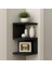Dekoratif 2 Katlı Köşe Raf – 20X20X21 cm Modern Duvar ünites 2