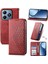 Realme C63/C61 Günlük Kullanım Standı El Kayışı Eşkenar Dörtgen Şekli Için Flip Case (Yurt Dışından) 1