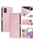 Samsung Galaxy A71 4g Flip Book Deri Cüzdan Çapraz Askılı Bileklik Bileklik Rfıd Engelleme Kılıfı (Yurt Dışından) 1
