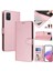 Samsung Galaxy A51 5g Flip Book Deri Cüzdan Çapraz Askılı Bileklik Bileklik Rfıd Engelleme Kılıfı (Yurt Dışından) 1