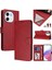 Tecno Spark 30 5g Flip Book Deri Cüzdan Çapraz Askılı Bileklik Bileklik Rfıd Engelleme Kılıfı (Yurt Dışından) 1