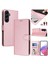Samsung Galaxy A55 5g Flip Book Deri Cüzdan Çapraz Askılı Bileklik Bileklik Rfıd Engelleme Kılıfı (Yurt Dışından) 1