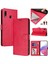 Samsung Galaxy A20/A30 Flip Book Deri Cüzdan Çapraz Askılı Bileklik Bileklik Rfıd Engelleme Kılıfı (Yurt Dışından) 1