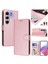 Tecno Camon 40 Pro 4g Flip Book Deri Cüzdan Çapraz Askılı Bileklik Bileklik Rfıd Engelleme Kılıfı (Yurt Dışından) 1