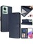 Oneplus 10R Flip Book Deri Cüzdan Çapraz Askılı Bileklik Bileklik Rfıd Engelleme Kılıfı (Yurt Dışından) 1