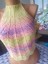 Renkli Halter Yaka Crop Top 3