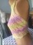 Renkli Halter Yaka Crop Top 4