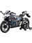 Kawasaki 400 Motosiklet Beyaz ve Gri Model Simülasyon Alaşım Ninja Motosiklet Oyuncak Modeli (Yurt Dışından) 1