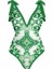 Yaz Yeni Fransız Retro Baskı Tek Parça Mayo Sıcak Bahar Tatili Plaj Elbisesi Bikini Seti (Yurt Dışından) 2