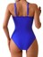Yaz Modası Mayo Askılı Tek Parça Mayo Kadın Ince Bikini Mavi Mayo (Yurt Dışından) 2