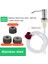 Type5 Gümüş Mutfak Lavabo Sıvı Sabunluk Pompası Paslanmaz Çelik 500 ml Sıvı Sabun Şişesi Lavabo Montaj El Basınçlı Sabunluk Şişesi (Yurt Dışından) 1