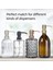 Gümüş Paslanmaz Çelik Sabun ve Losyon Dispenseri Pompaları Dispenser Kapakları 28MM Boyun Boyutunda Sıvı Dispenseri ve Mason Kavanozların Değiştirilmesi (Yurt Dışından) 5